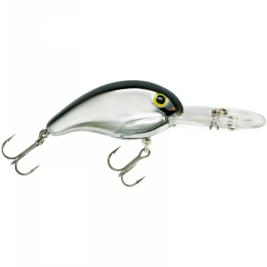 Image of Bandit 300 Series Crankbait | Chrome/Black Back; 2 in.