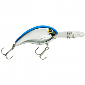 Image of Bandit 300 Series Crankbait | Chrome/Blue Back; 2 in.