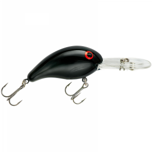 Image of Bandit 300 Series Crankbait | Solid Black; 2 in.