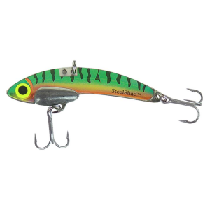 Image of SteelShad Original Blade Bait | Firetiger/Perch; 3/8 oz.