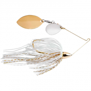 War Eagle Finesse Spinnerbait | White Gold - G; 5/16 oz.