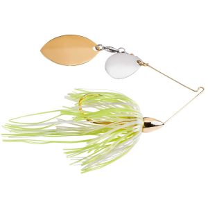 Image of War Eagle Finesse Spinnerbait | Hot White Chartreuse - G; 5/16 oz.