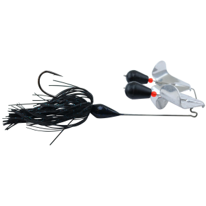 Image of Accent High Rider B2 Buzz Double Buzzbait | Black; 1/2 oz.