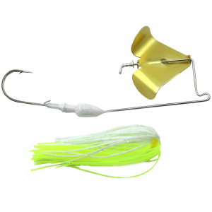 Image of Accent Jacob Wheeler Finesse Keeper Buzz | Gold - Chartreuse White; 5/16 oz.