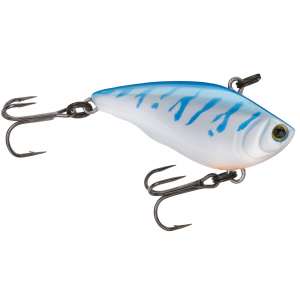 Image of Yo-Zuri Rattl'N Vibe Mini Lipless Crankbait | UV Blue Tiger; 3/16 oz.