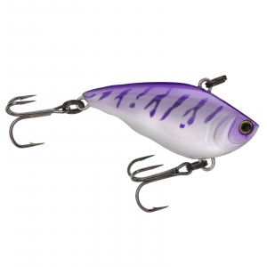 Image of Yo-Zuri Rattl'N Vibe Mini Lipless Crankbait | UV Purple Tiger; 3/16 oz.