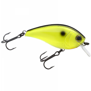 Image of Yo-Zuri 3DB 1.5 Squarebill Crankbait | Black Back Chartreuse; 2 3/8 in.