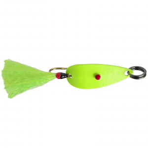 Image of Hofmann's Lures Frizz's Spoon | Chartreuse Chartreuse; 3/32 oz.