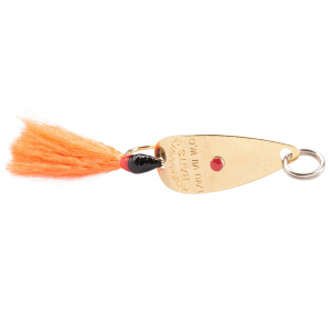 Image of Hofmann's Lures Frizz's Spoon | Gold Orange; 3/32 oz.