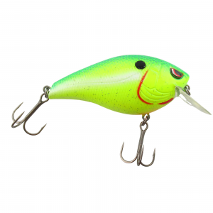 Image of SPRO Hunter Crank 65 Squarebill Crankbait | Chartreuse Nasty