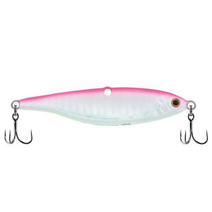 Image of Berkley Vibrato Jigging Lure | Pinkescent; 1/2 oz.