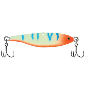 Image of Berkley Vibrato Jigging Lure | Blue Glow Tiger; 1 oz.