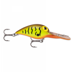 Image of Storm Original Deep Wiggle Wart Crankbait | Brown Scale/Crawdad