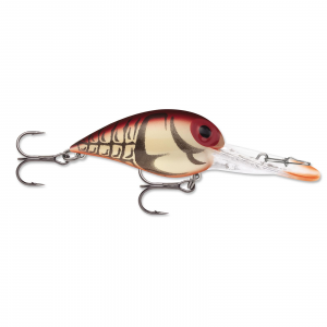 Image of Storm Original Deep Wiggle Wart Crankbait | Naturistic Brown Crayfish