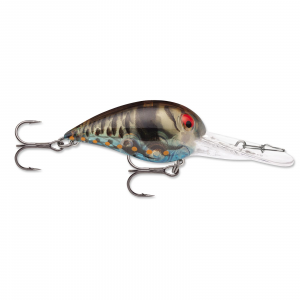 Image of Storm Original Deep Wiggle Wart Crankbait | Phantom Green Blue Craw