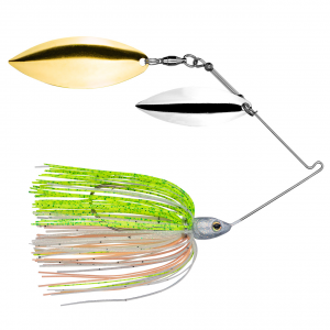 Image of Strike King Tour Grade Compact Double Willow Spinnerbait | Sun Perch; 1/2 oz.
