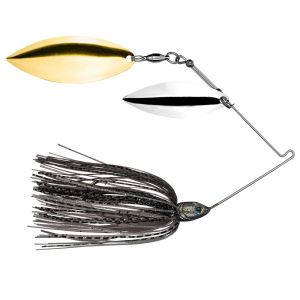 Image of Strike King Tour Grade Compact Double Willow Spinnerbait | Mouse; 1/2 oz.