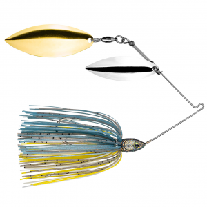 Image of Strike King Tour Grade Compact Double Willow Spinnerbait | Sexy Shad; 1/2 oz.