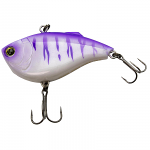 Image of Yo-Zuri 3DR-X Vibe Lipless Crankbait | UV Purple Tiger; 1/2 oz.