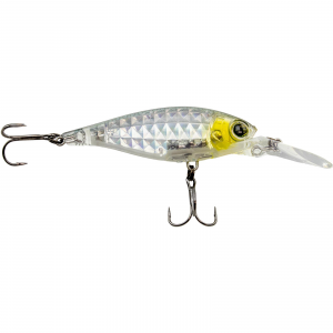 Image of Yo-Zuri 3DR-X Shad | Prism Silver Black; 2 3/8 in.