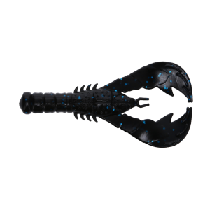 Image of Yamamoto Yama Craw Soft Bait | Black w/ Blue Flake; 4 in.