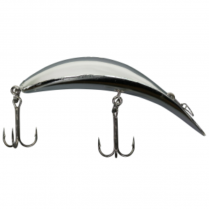 Image of Worden's Flatfish - M2/T50/T55/T60 | Metallic Silver; 4 1/4 in.