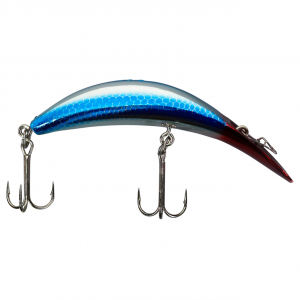 Image of Worden's Flatfish - M2/T50/T55/T60 | Metallic Silver Blue Pirate; 4 1/4 in.