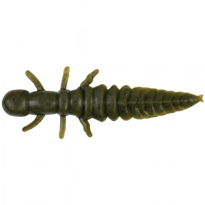 Image of Berkley Gulp! Hellgramite | Green Pumpkin; 3 in.