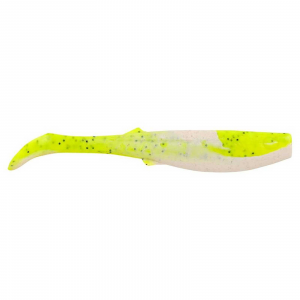 Image of Berkley Gulp! Paddleshad | Chartreuse Pepper Neon; 5 in.