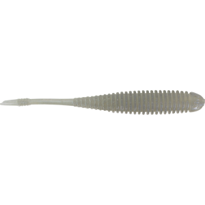Image of NetBait Flat Sided Shad BaitFuel Infused Soft Bait | Grey Ghost; 3.5 in.
