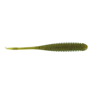Image of NetBait Flat Sided Shad BaitFuel Infused Soft Bait | Green Pumpkin Watermelon; 4.5 in.