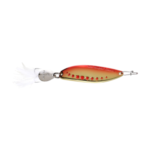 Image of Clam Super Leech Flutter Spoon | Red Gold; 1/2 oz.