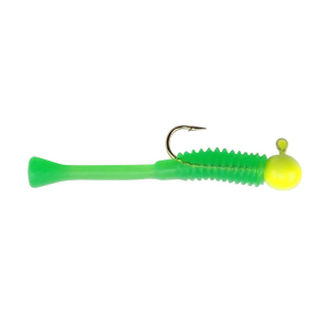 Image of Cubby Mini-Mite Jigs | Yellow/Green; 1/32 oz.