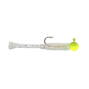 Image of Cubby Mini-Mite Jigs | Yellow/Clear/Glitter; 1/32 oz.