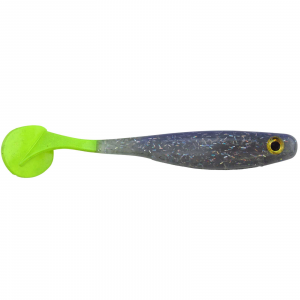 Image of Big Bite Baits Suicide Shad | Opening Night-Chartreuse Tail; 5 in.