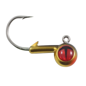 Image of Northland Tungsten Short Shank Jig Head | Gold Shiner; 1/4 oz.