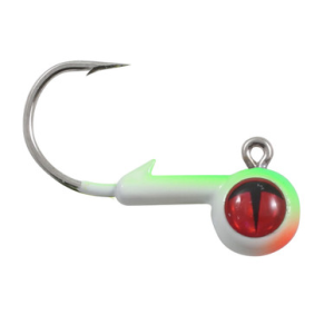 Image of Northland Tungsten Short Shank Jig Head | Glo Watermelon; 1/4 oz.