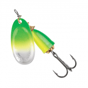 Image of Blue Fox Classic Vibrax Spinner | Northern Lights - Green Chartreuse UV; 6