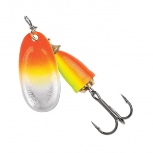 Image of Blue Fox Classic Vibrax Spinner | Northern Lights - Orange Chartreuse UV; 6