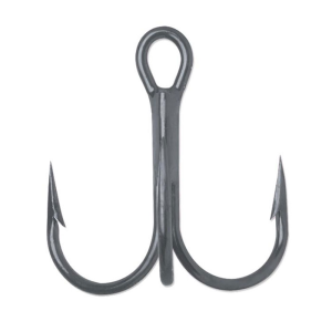 Image of VMC 9651 Short Shank Treble Hooks | 5; Black Nickel; 25