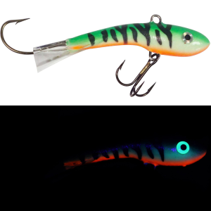 Image of Moonshine Lures Shiver Minnow | Glow Perch; 1 7/16 in.