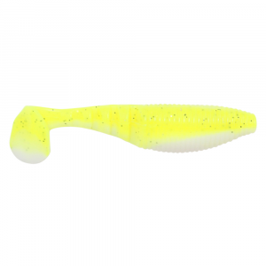 Image of Yamamoto Baits Kickin Zako Paddletail Swimbait | Chartreuse Shad Laminate; 4 in.