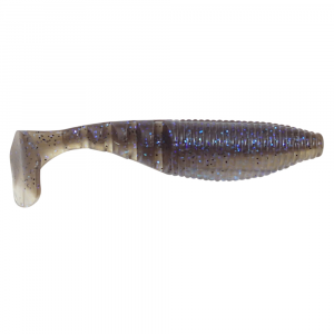 Image of Yamamoto Baits Kickin Zako Paddletail Swimbait | Electric Shad; 4 in.