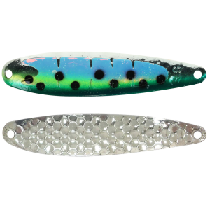 Image of Dreamweaver Super Slim Spoon | Blue Leopard Double UV; 3 5/8 in.