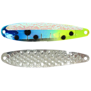 Image of Dreamweaver Super Slim Spoon | UV Glo Blue Frog; 3 5/8 in.