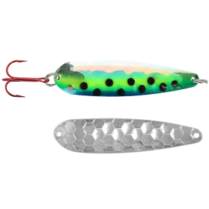 Image of Dreamweaver DW Spoon | Blue Leopard Double UV; 3 3/4 in.