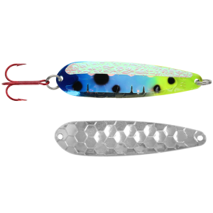 Image of Dreamweaver DW Spoon | UV Glo Blue Frog; 3 3/4 in.