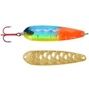 Image of Dreamweaver DW Spoon | Captain Gary's Michigan Dolphin-Gold Back; 3 3/4 in.