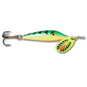 Image of Blue Fox Vibrax Minnow Spin | Firetiger; 3/16 oz.