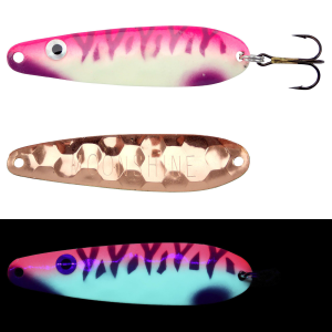 Image of Moonshine Lures Walleye Spoon | Crab Cakes; 3 in.